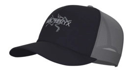 Cap Arc'teryx Unisex Bird Word Trucker Hat Black Cloud - S / M