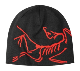 Beanie Arc'teryx Unisex Lightweight Bird Head Toque Black Dynasty