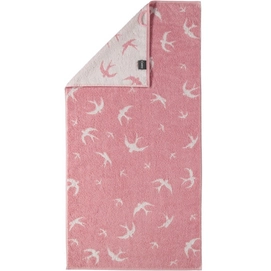 Handdoek Cawö Pier Birds Lichtroze (set van 3)
