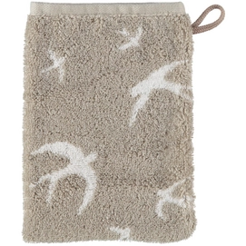 Washandje Cawö Pier Birds Beige (set van 6)