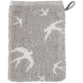 Waschlappen Cawö Pier Birds Grau (6er Set)