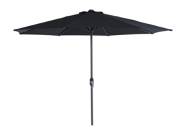 Parasol Garden Impressions Lotus Zwart 300 cm