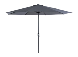 Parasol Garden Impressions Lotus Donker Grijs 300 cm