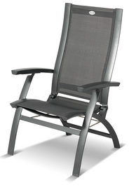 Tuinstoel Hartman Primo Comfort Recliner Grijs