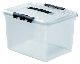 Opbergbox met deksel- Multibox Optima 27 Liter