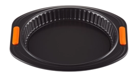 Moule à Tarte et Quiche Le Creuset Fond Amovible Noir Rond 26 cm 2024