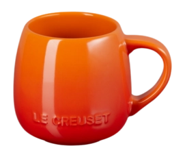Mug Le Creuset Coupe Orange Red 320ml (4-Piece)