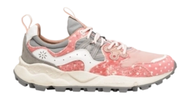 Sneaker Flower Mountain Yamano 3 Suède Nylon Women Grey Pink-Schuhgröße 36