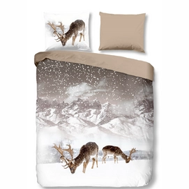 Dekbedovertrek Good Morning Winter Sand Flanel