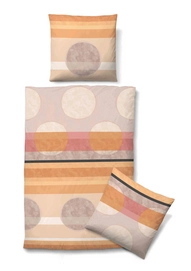 Bettwäsche Biberna Spot Gold Mako-Satin