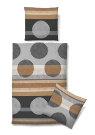 Bettwäsche Biberna Spot Camel Mako-Satin
