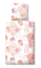 Bettwäsche Biberna Nostalgie Azalee Mako-Satin