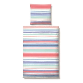 Bettwäsche Biberna Horizont Ciel Mako-Satin