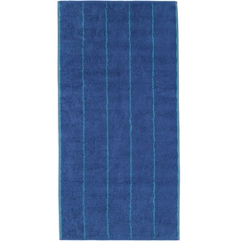 Handdoek Cawö Accent Stripes Wide Blauw (set van 3)