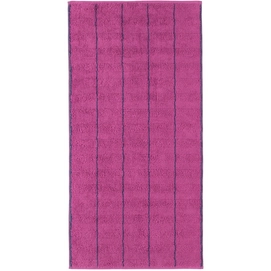 Handdoek Cawö Accent Stripes Wide Pink (set van 3)