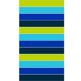 Strandlaken JMA Beach Stripe Blue/Green