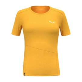 T-Shirt Salewa Puez Sporty Dry Damen Gold