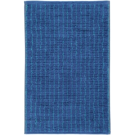 Gastendoek Cawö Accent Stripes Small Blauw (set van 6)