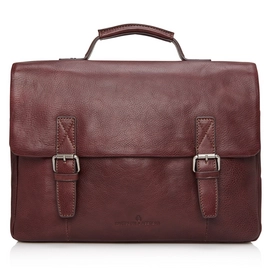 Laptoptas Castelijn & Beerens Bravo Aubergine 15,6"