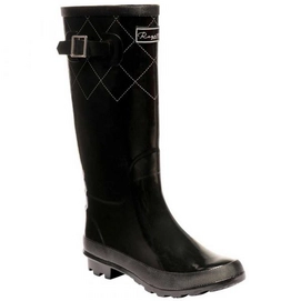 Regenlaars Women Regatta Fairweather II Black Silver
