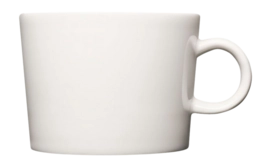 Tazza caffè Iittala Teema 220 ml, Con manico, Porcellana, Bianco