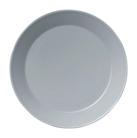 Piatto piano Iittala Teema 17,5 x h 2,6 cm, Coupe, Porcellana, Grigio perla