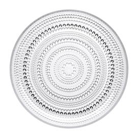 Dinner plate Iittala Kastehelmi Clear 25 cm 25