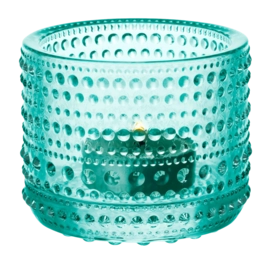 Theelichthouder Iittala Kastehelmi Watergroen 6,4 cm