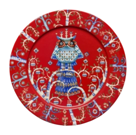 Dinner plate Iittala Taika Red 27 cm
