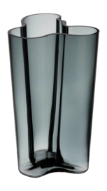 Vase Iittala Alvar Aalto Finlandia Dark Grey 25 cm 25