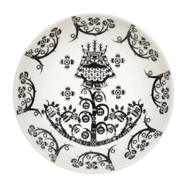 Deep Plate Iittala Taika Deco Black 20 cm