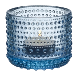 Tea Light Holder Iittala Kastehelmi Aqua 6.4 cm 25