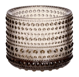 Porte Bougie Chauffe Plat Iittala Kastehelmi Linnen 6,4 cm