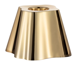 Candle Holder Iittala Aalto Candle Holder 5 cm Brass