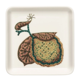 Dinner plate Iittala Taika Square Sato Multicolour (12 x 12 cm)