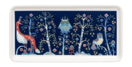 Piatto da portata Iittala Taika 24 x 12 cm, Vassoio, Porcellana, Blu
