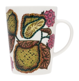 Tazza Iittala Taika Sato 400 ml, Con manico, Porcellana, Raccolto, Giallo / Rosa