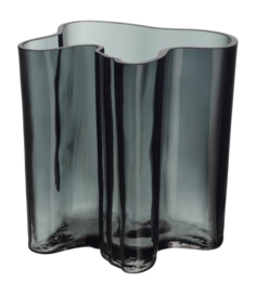 Vaas Iittala Aalto Donkergrijs 20 cm