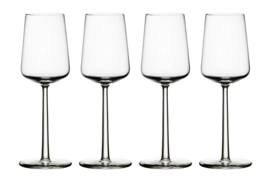 Bicchiere Vino Bianco Iittala Essence 330 ml, Set di 4 Calici