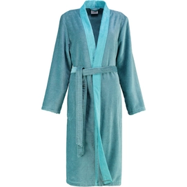 Dressing Gown Cawö 6431 Kimono Women Turquoise-42