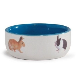 Voer- of Drinkbak Beeztees Konijn Blauw