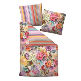 Bettwäsche Biberna Rainbow Mako-Satin