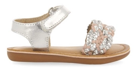 Sandaal Gioseppo Girls Vaglia Silver