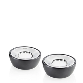 Theelichthouder Blomus Fuoco Zwart (2 stuks)