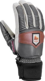 Handschoen Leki Patrol 3D Graphite Off White Maroon