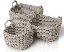 Storage Baskets Blomus Corda Brown (3 pcs)