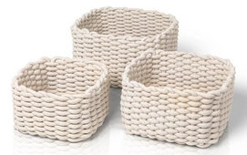 Storage Baskets Blomus Corda Sand (3 pcs)