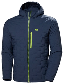Veste Helly Hansen Men Lifaloft Hooded Stretch Insulated North Sea Blue