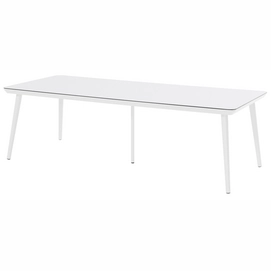 Tuintafel Hartman Sophie Studio HPL Table 240 x 100 cm Royal White White HPL