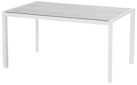Tuintafel Hartman California HPL 150 x 90 Royal White Nautic Oak HPL